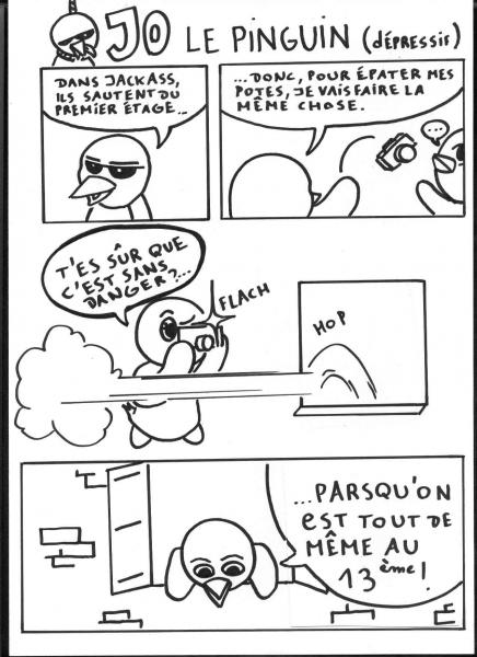 jo le pinguin dépressif